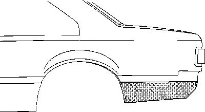 VAN WEZEL 3710133 -  Боковина